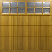 Cedar Trent timber garage door